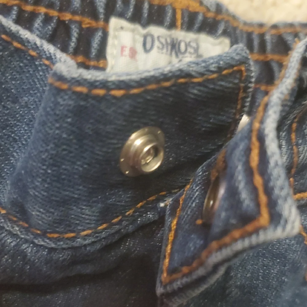 5 For 25$‎ Oshkosh Denim Skirt Girls Size 4 Blue
